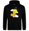 Женская толстовка (худи) Твіті (Tweety Bird) Черный Женская толстовка (худи) Твіті (Tweety Bird) Черный фото