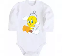 Детский боди Just relax Taz Белый фото Детский боди Just relax Taz Белый фото