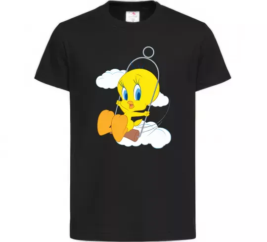 Дитяча футболка Твіті (Tweety Bird) Чорний фото