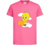 Дитяча футболка Твіті (Tweety Bird) Яскраво-рожевий фото