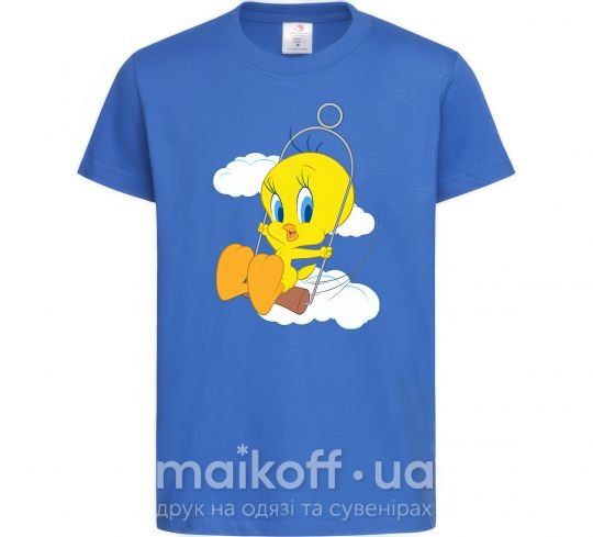 Дитяча футболка Твити (Tweety Bird) Яскраво-синій фото