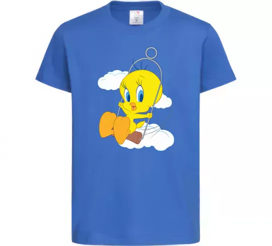 Дитяча футболка Твіті (Tweety Bird) Яскраво-синій фото