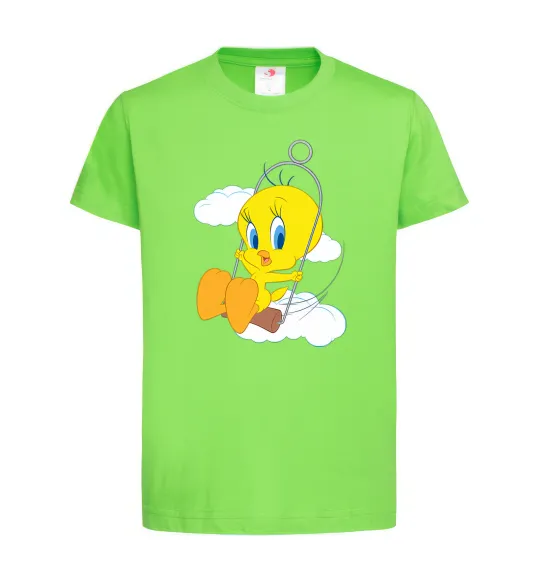 Детская футболка Твіті (Tweety Bird) Лаймовый фото