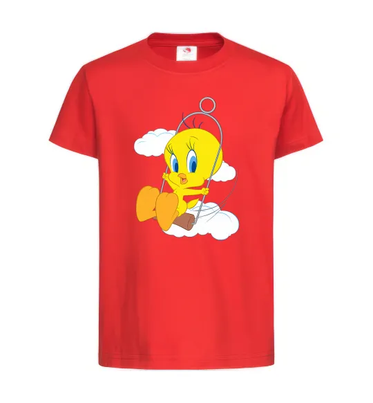 Детская футболка Твіті (Tweety Bird) Красный фото