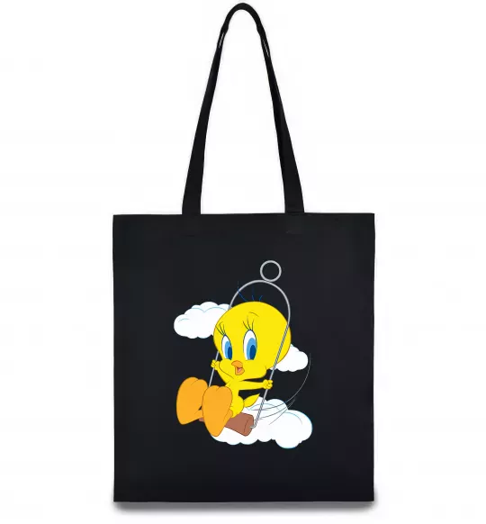 Эко-сумка Твіті (Tweety Bird) Черный фото
