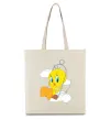 Эко-сумка Твіті (Tweety Bird) Бежевый фото