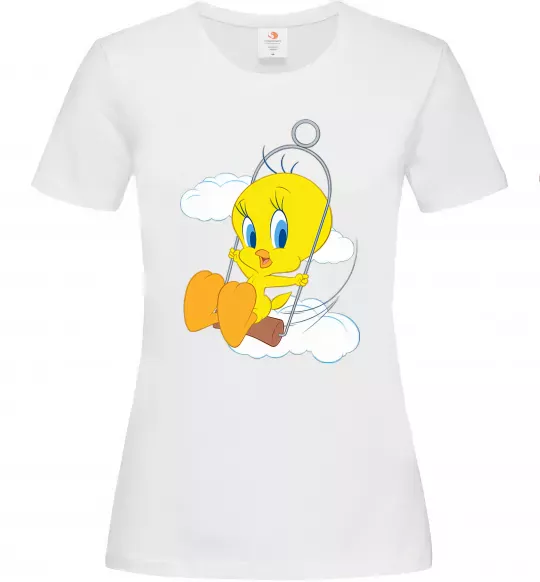 Жіноча футболка Твіті (Tweety Bird) Білий фото