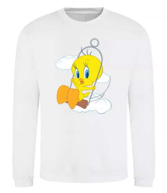 Світшот Твіті (Tweety Bird) Білий фото