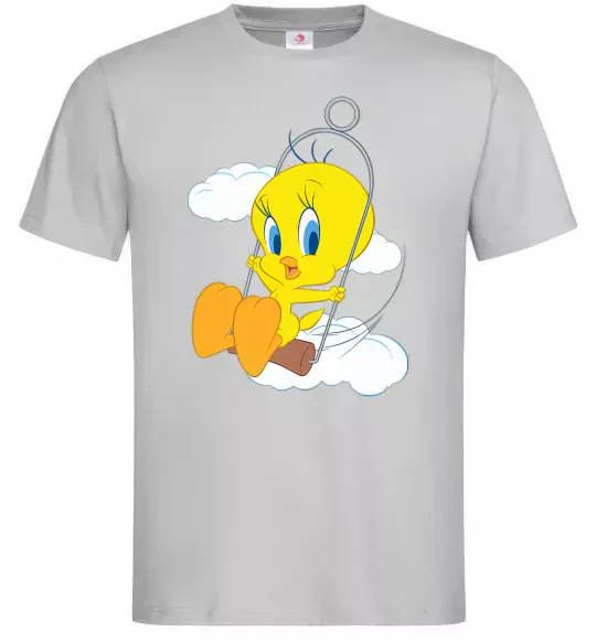 Мужская футболка Твіті (Tweety Bird) Серый фото