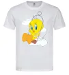 Мужская футболка Твіті (Tweety Bird) Белый фото