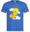 Мужская футболка Твіті (Tweety Bird) Ярко-синий фото