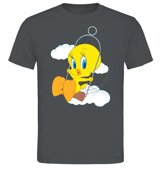 Мужская футболка Твіті (Tweety Bird) Графит фото