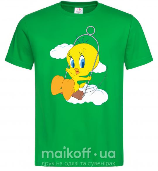 Чоловіча футболка Твити (Tweety Bird) Зелений фото