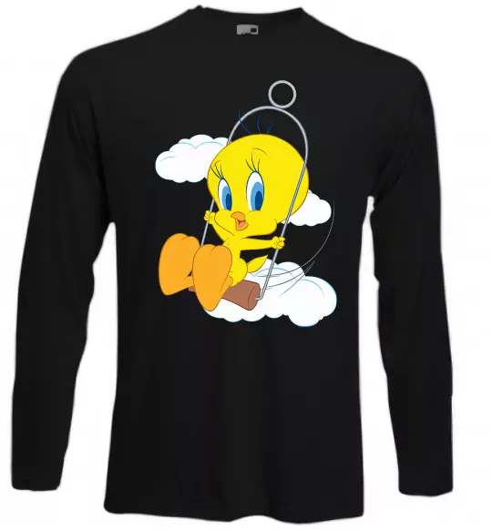 Лонгслив Твіті (Tweety Bird) Черный фото