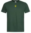 Мужская футболка Герб маленький друк Темно-зеленый Мужская футболка Герб маленький друк Темно-зеленый фото