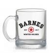 Чашка стеклянная Barnes Зимній солдат Прозрачный фото