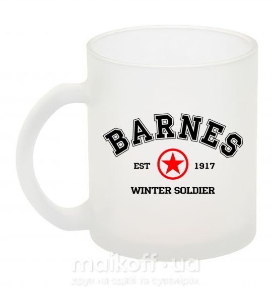 Чашка стеклянная Barnes Зимній солдат Фроузен фото
