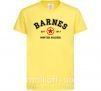Детская футболка Barnes Зимній солдат Лимонный фото
