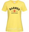 Жіноча футболка Barnes Зимній солдат Лимонний фото
