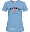 Женская футболка Barnes Зимній солдат Голубой фото