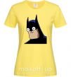 Жіноча футболка Бетмен веселий Лимонний фото