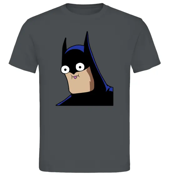 Мужская футболка Бетмен веселий Графит фото