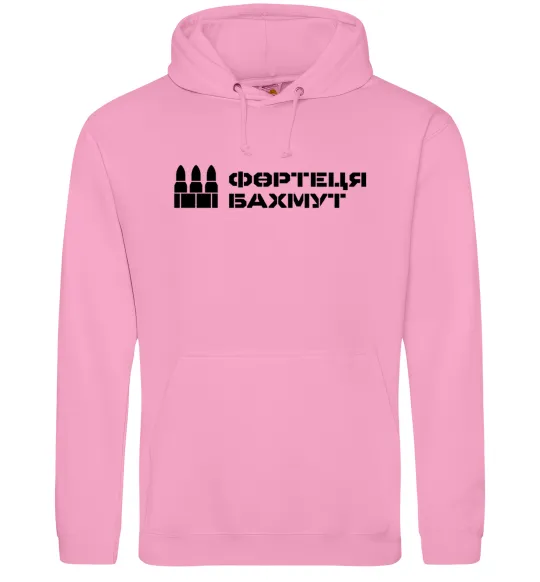 Женская толстовка (худи) Фортеця Бахмут Розовый фото