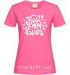 Жіноча футболка Best Mom Ever Яскраво-рожевий фото