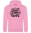 Жіноча толстовка (худі) Best Mom Ever Рожевий фото