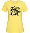 Женская футболка Best Mom Ever Лимонный фото