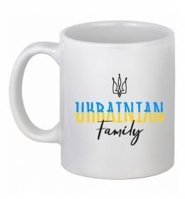Чашка керамическая Ukrainian family Чашка керамическая Ukrainian family