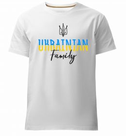 Чоловіча преміум футболка Ukrainian family