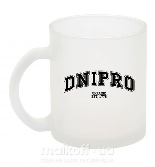 Чашка скляна Dnipro est Фроузен фото