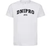 Дитяча футболка Dnipro est Білий фото