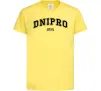 Дитяча футболка Dnipro est Лимонний фото