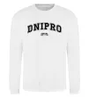 Світшот Dnipro est Білий фото