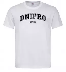 Мужская футболка Dnipro est Белый фото