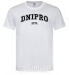 Чоловіча футболка Dnipro est Білий фото