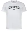 Чоловіча футболка Dnipro est Білий фото