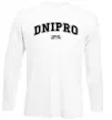 Лонгслів Dnipro est Білий фото