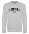Свитшот Dnipro est Серый меланж фото
