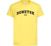 Дитяча футболка Donetsk est Лимонний фото