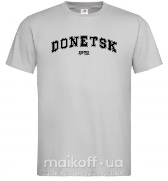 Чоловіча футболка Donetsk est Сірий фото
