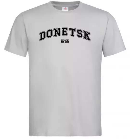 Мужская футболка Donetsk est Серый фото
