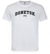 Чоловіча футболка Donetsk est Білий фото