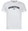 Мужская футболка Donetsk est Белый фото
