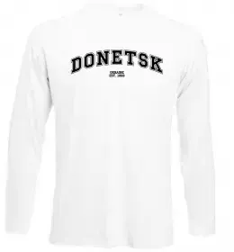 Лонгслив Donetsk center of freedom Черный фото
