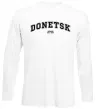Лонгслів Donetsk est Білий фото