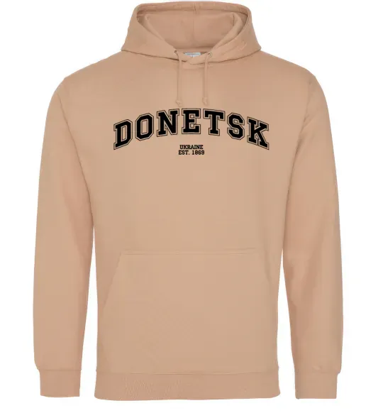 Чоловіча толстовка (худі) Donetsk est Пісочний фото