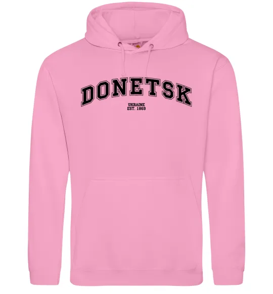 Женская толстовка (худи) Donetsk est Розовый фото